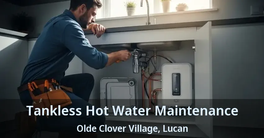 Tankless Hot Water Maintenance Olde Clover Village, Lucan - ON